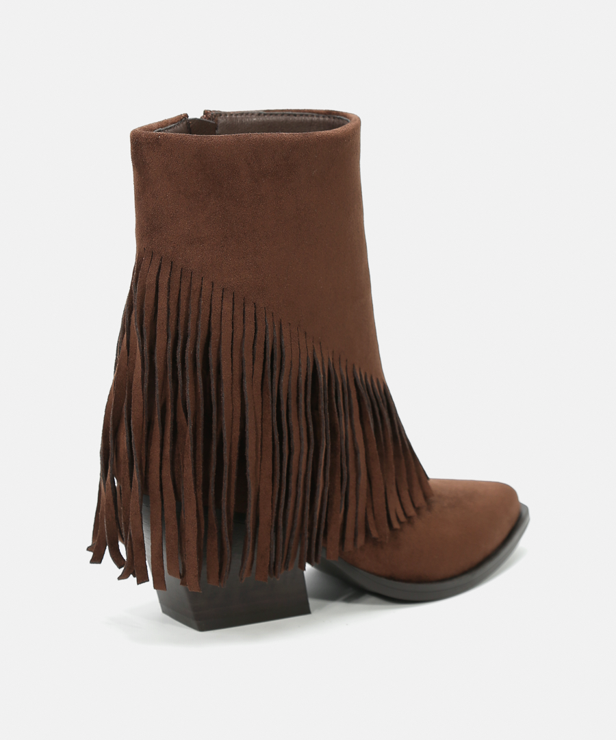 Botins cowboy franjas image number null